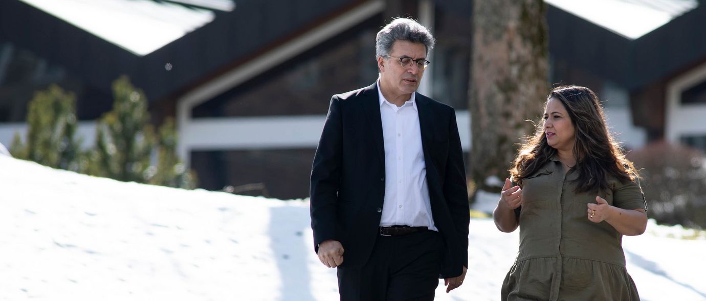 Professor Kizilhan mit Patientin